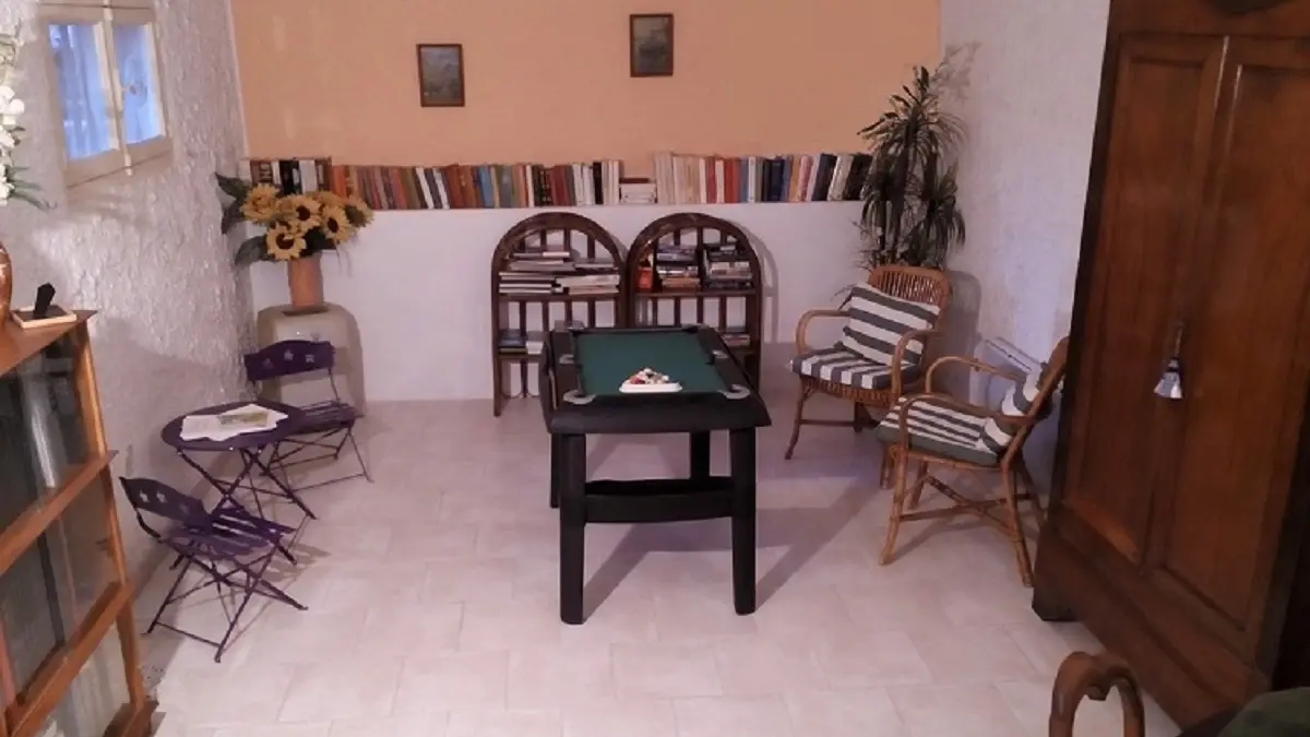 La pièce d'activités