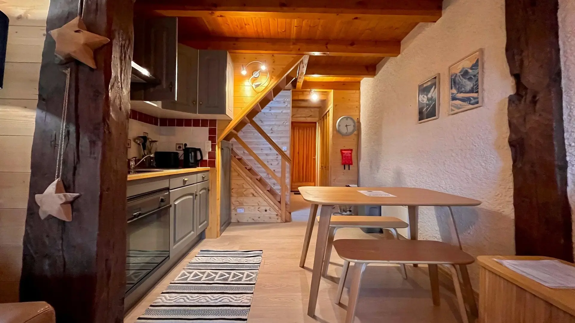 Coin cuisine et séjour