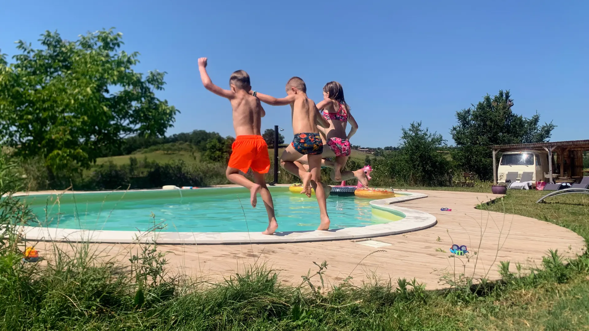 jump piscine