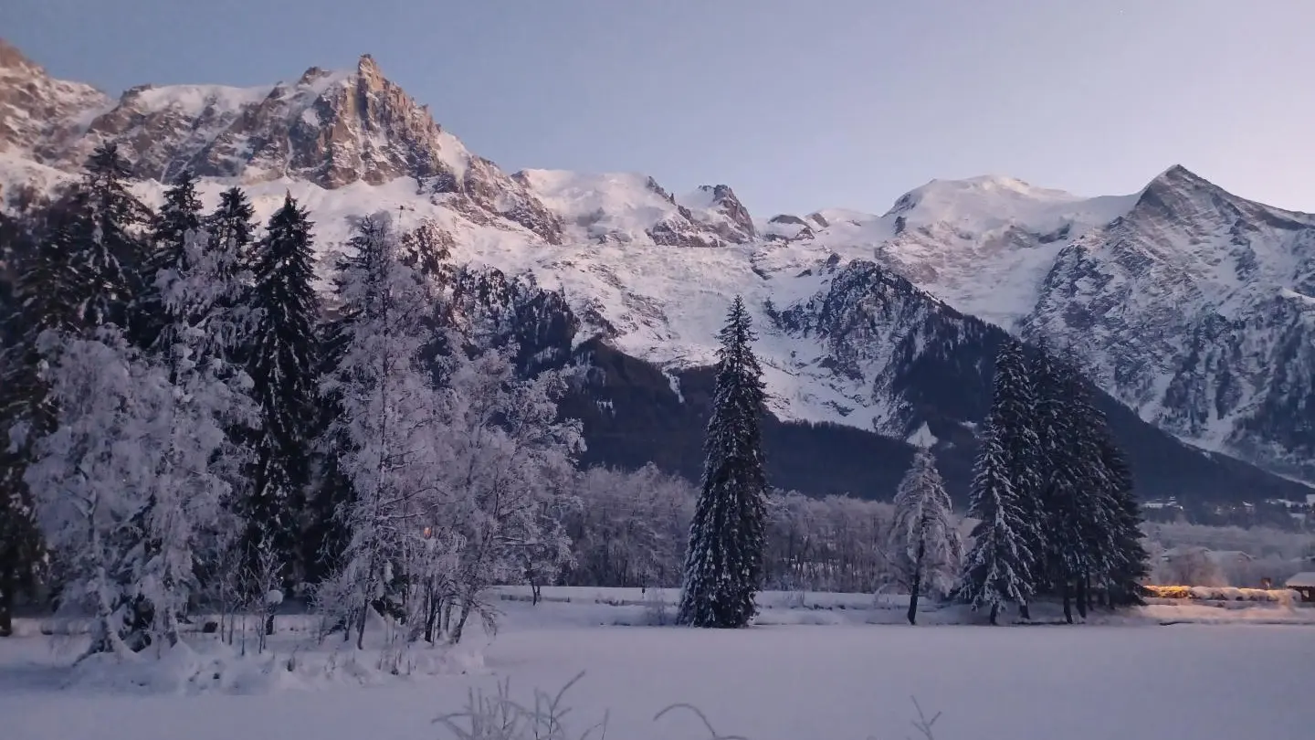 Photo touristique : Lac des Gaillands sous la neige