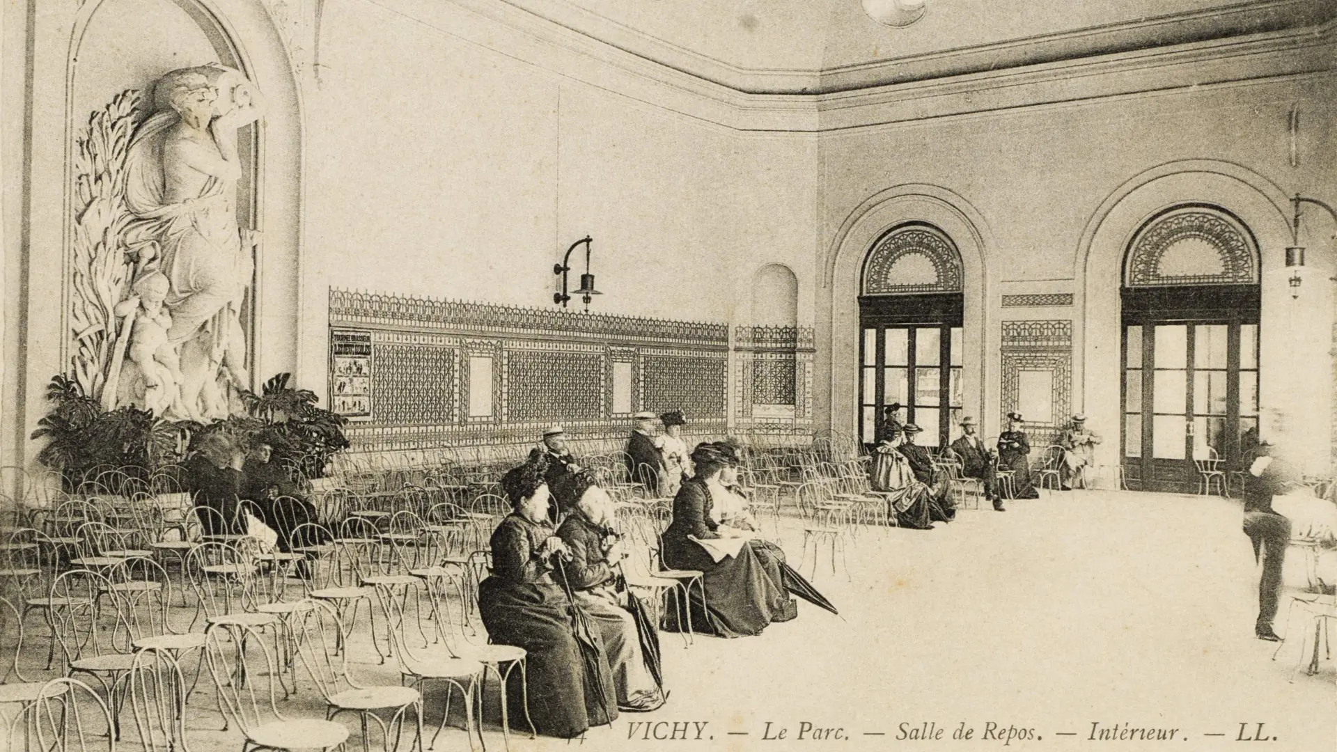 Le parc : salle de repos