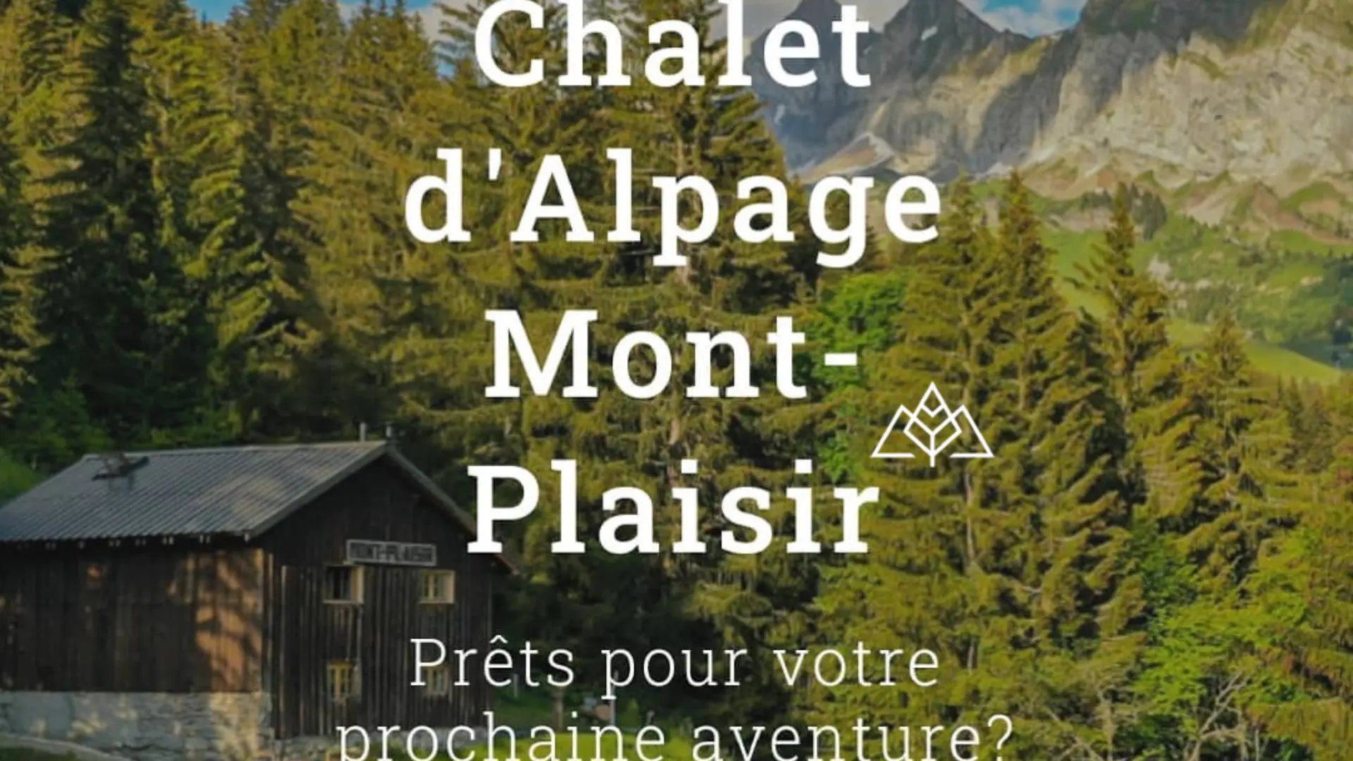 View of Chalet Mont Plaisir, ecological alpine accommodation in the Grand Massif mountains - Samoens. Rental all year round