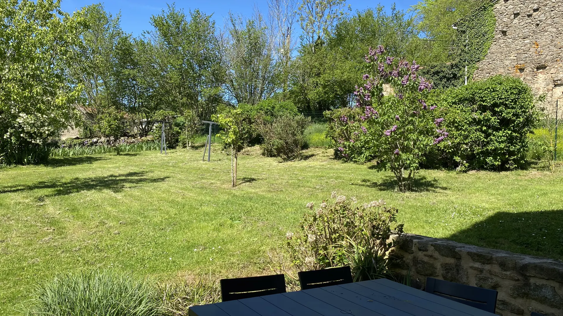 Jardin du gîte du nid douillet