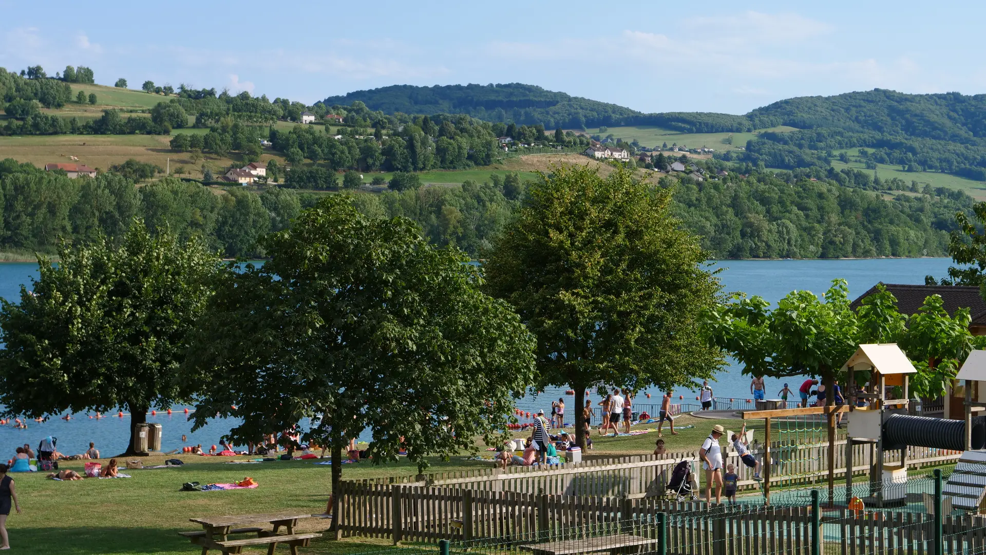 Plage de Paladru jeux