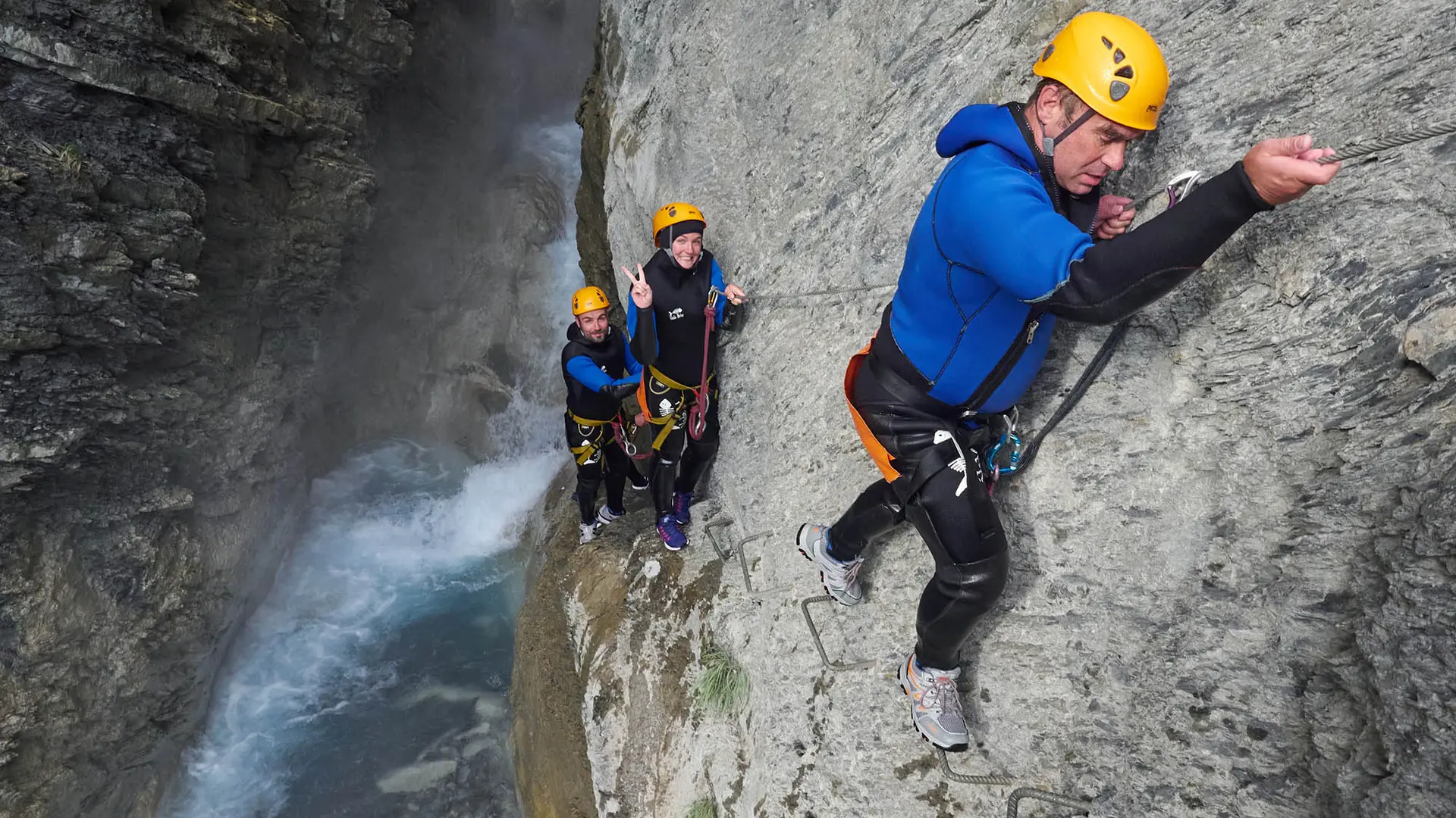 Papick Bracco : canyoning