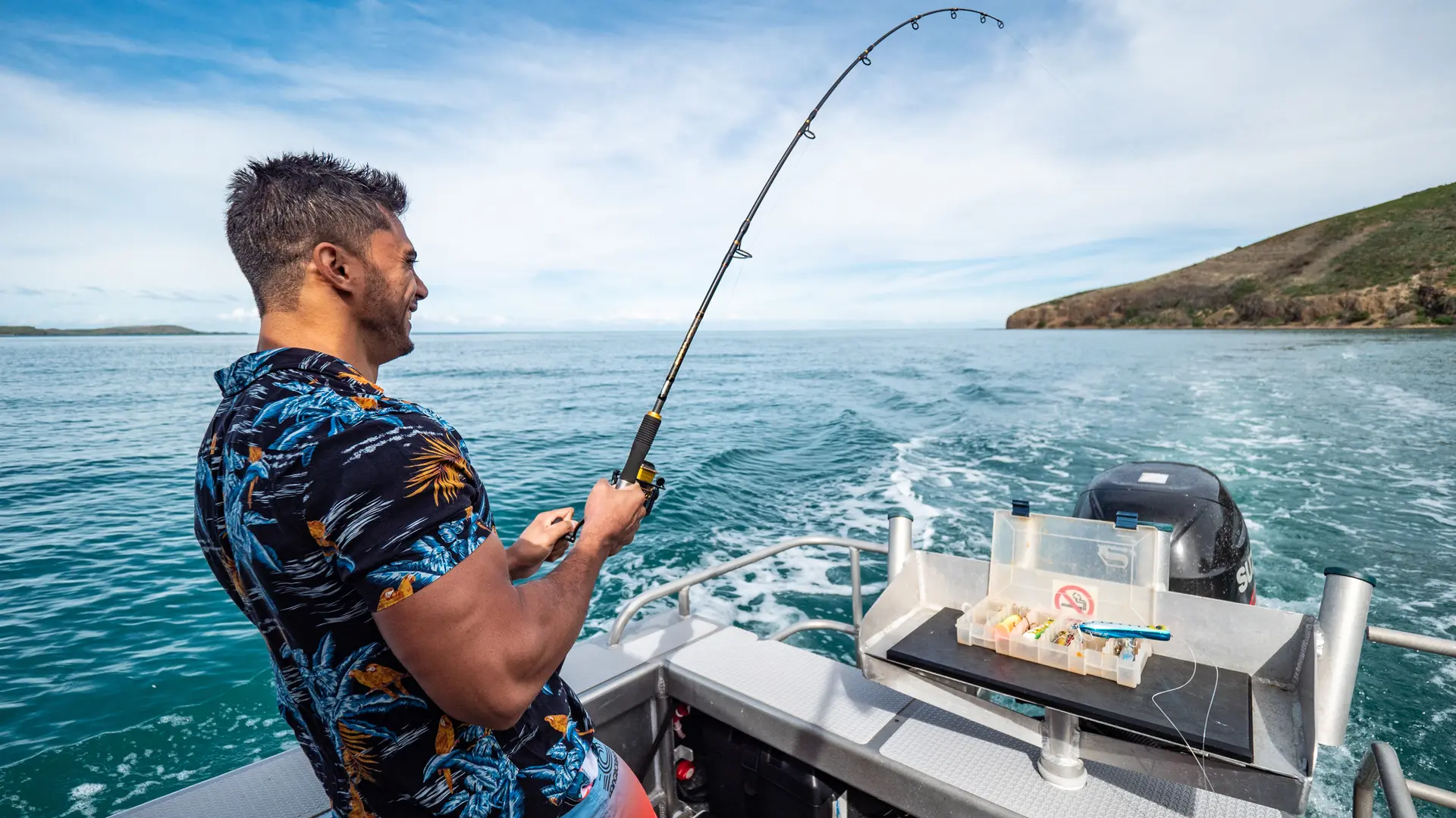 Sortie pêche sur le lagon - Jackaroo Surf Camp