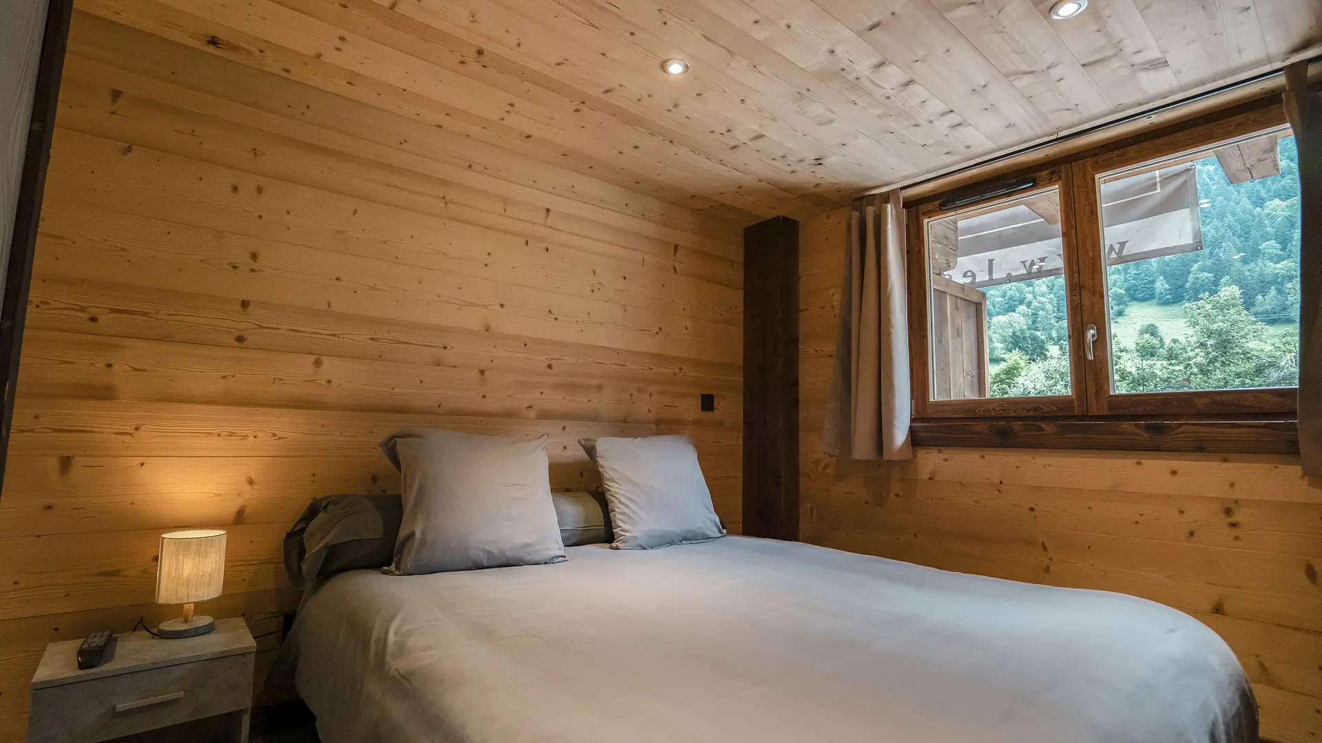 Chambre - Chalet les Cerfs_Châtel