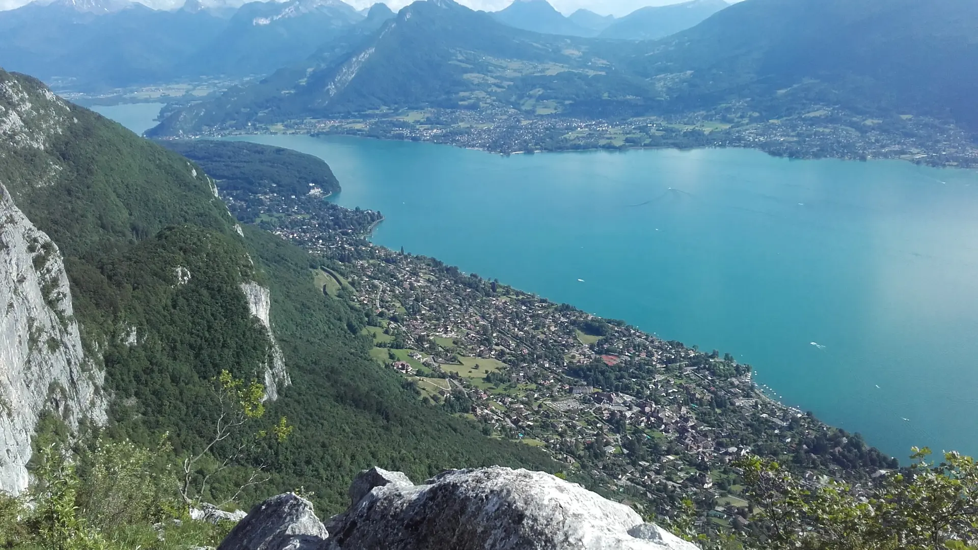 Panorama lac Annecy