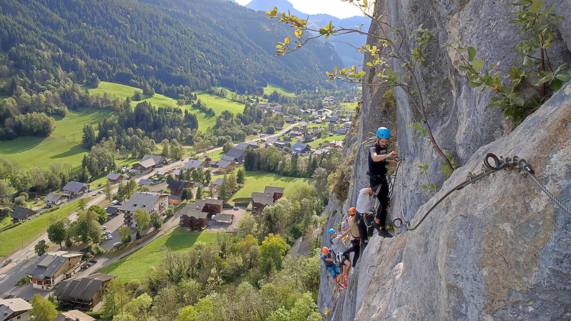 Activité via ferrata