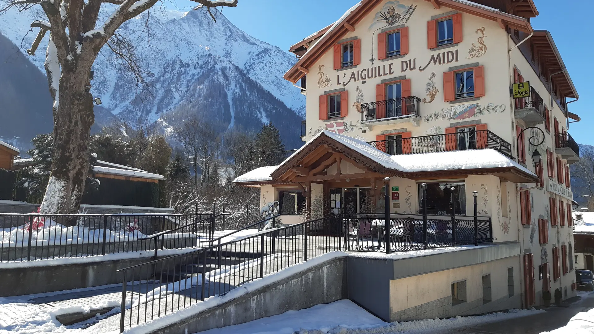 restaurant aiguille du midi hiver