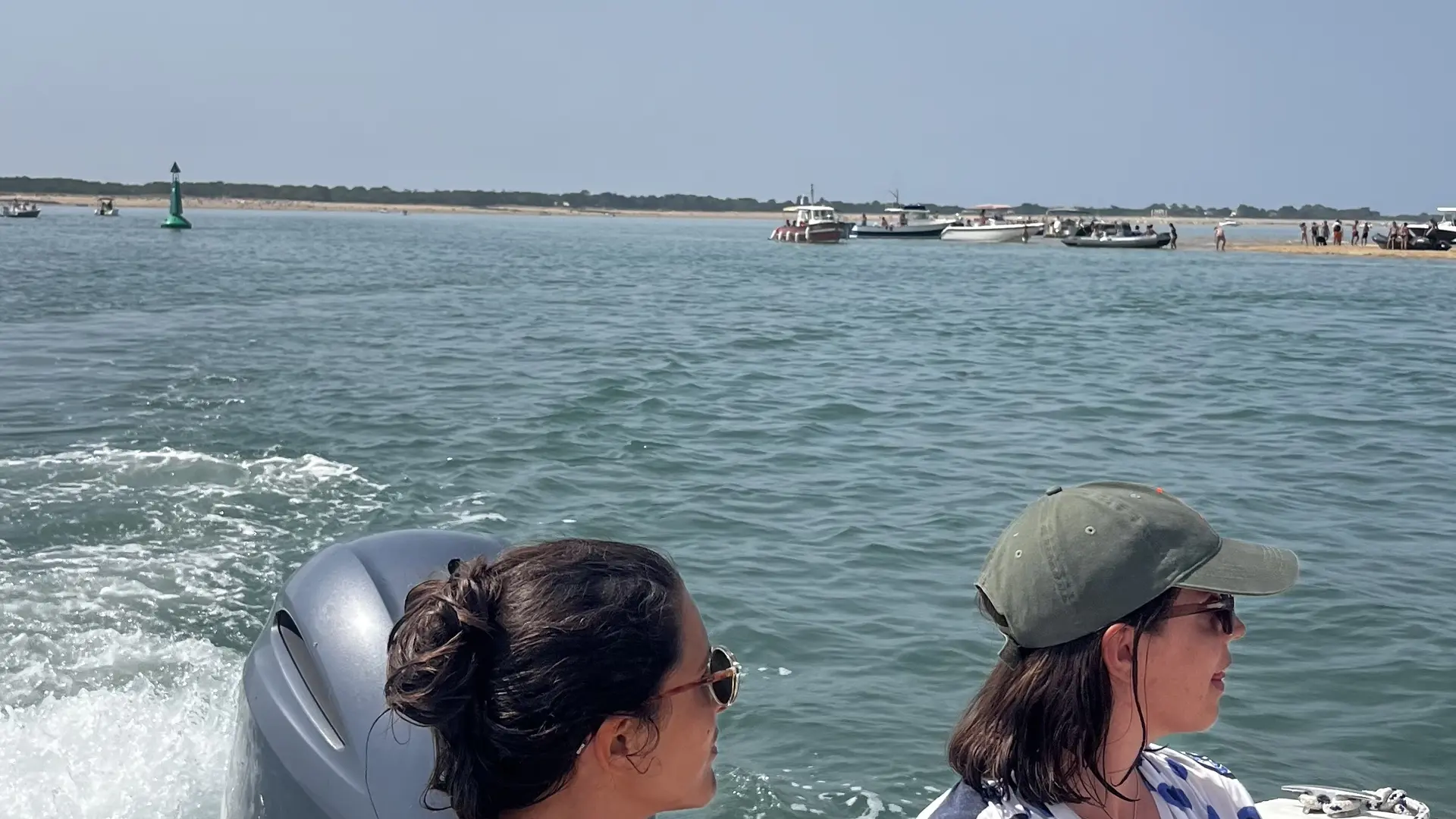 Balade en mer au banc du Bûcheron