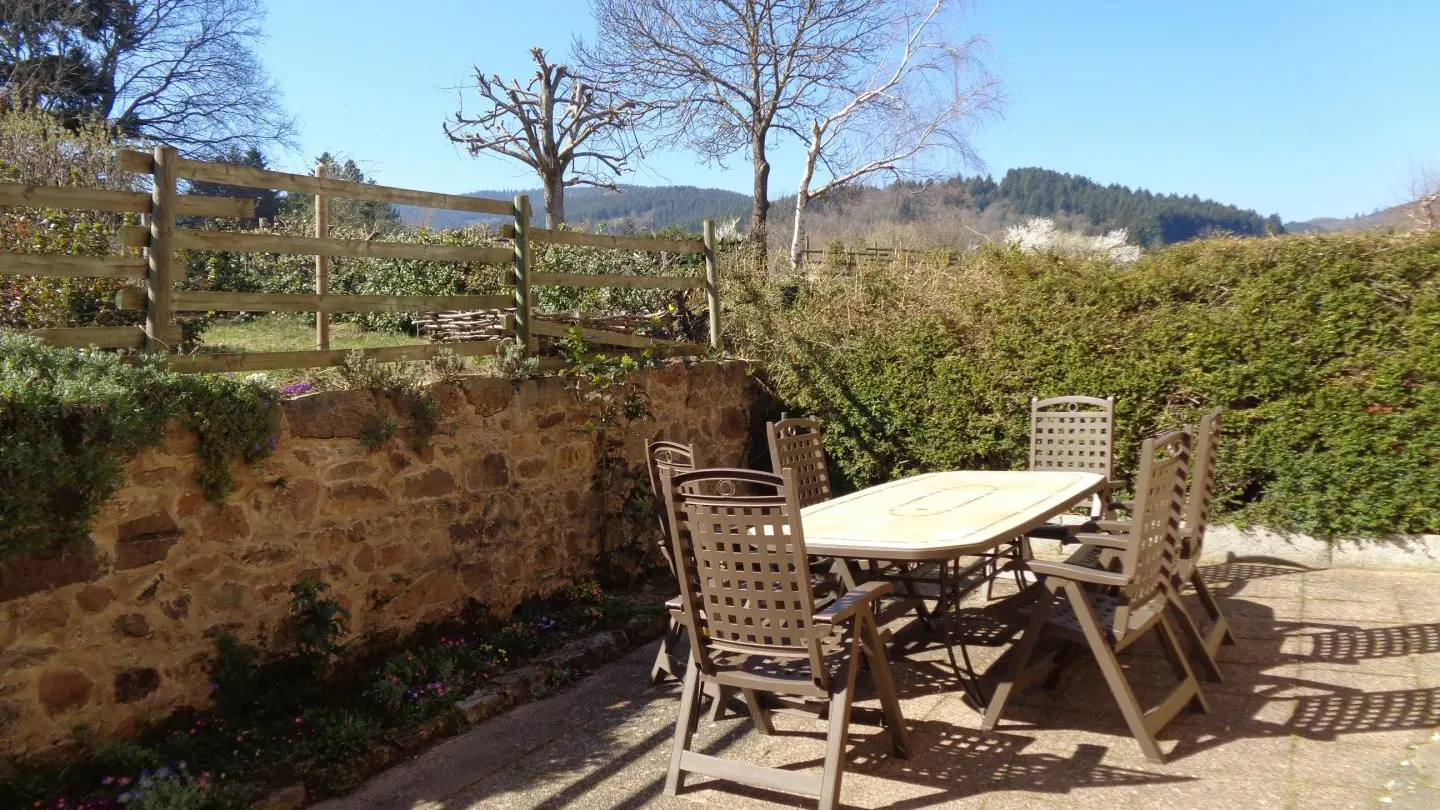 terrasse fermée côté sud
