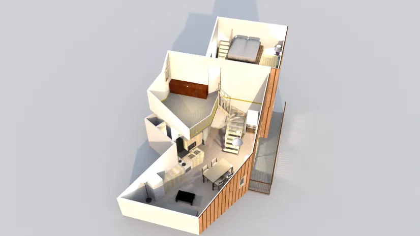 Appartement en 3d