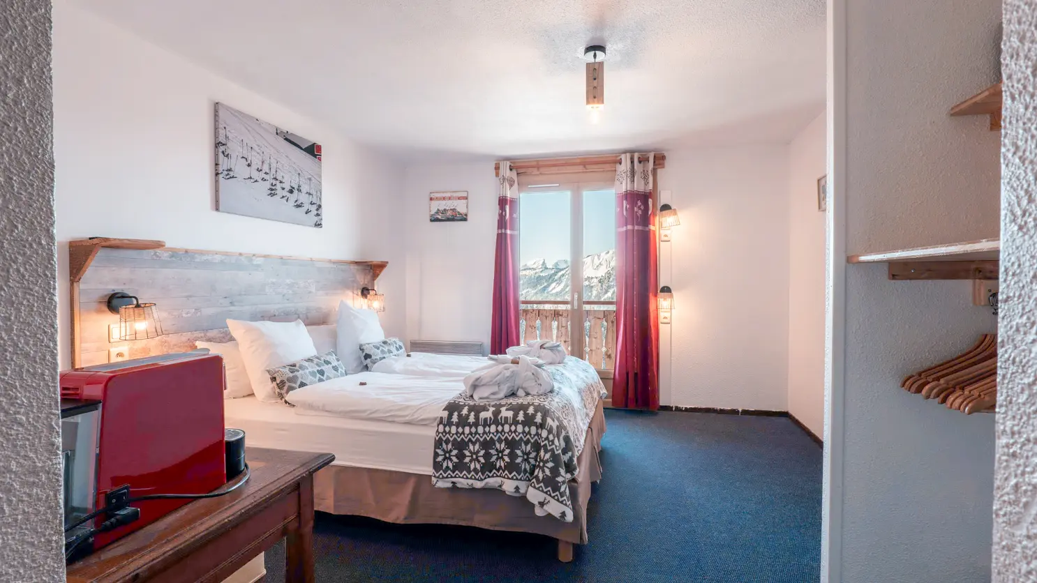 Double room, balcony view