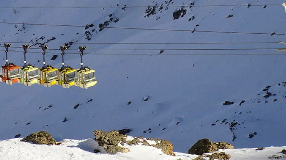 Les téléphériques des glaciers de la Meije