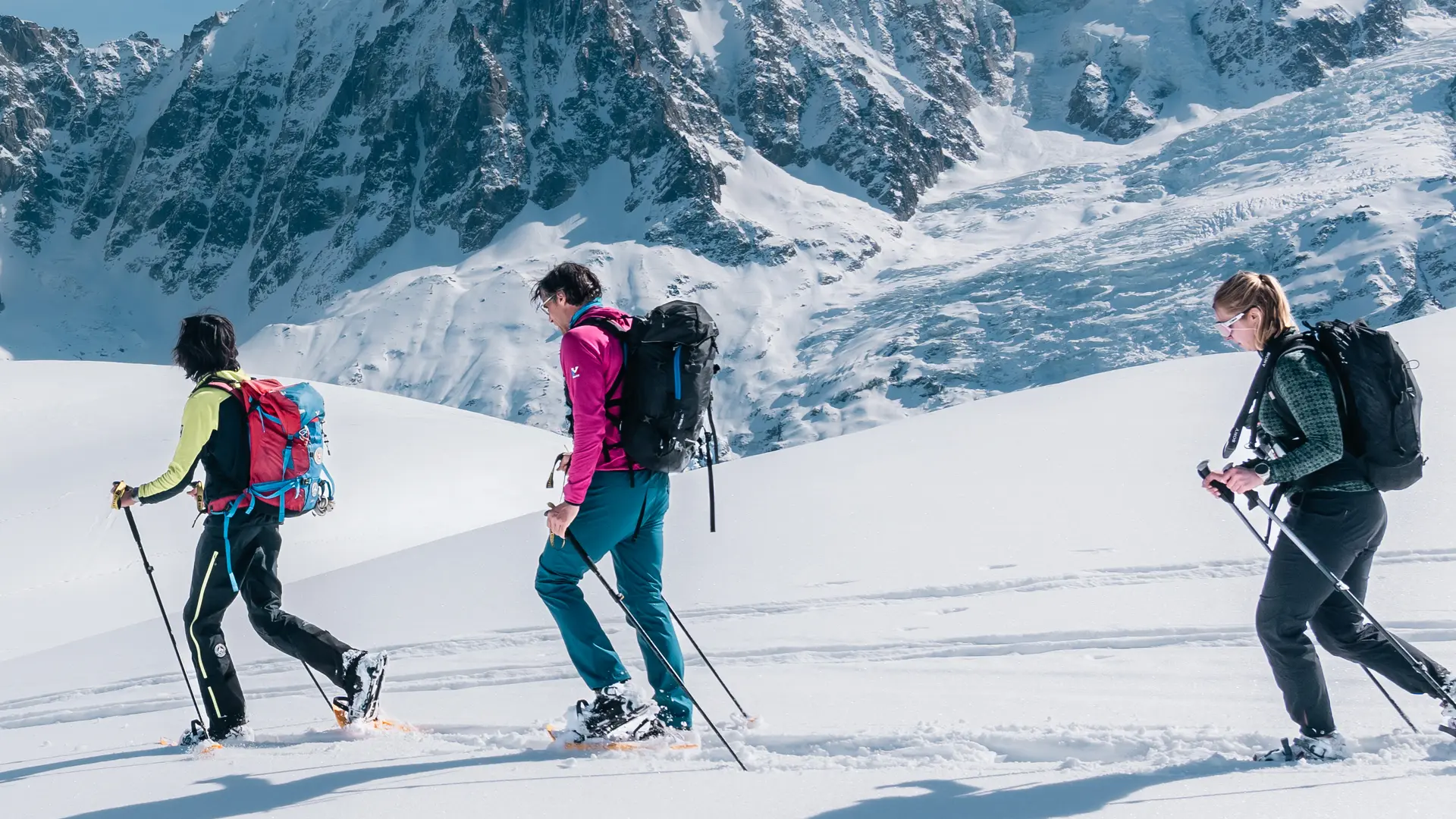Raquettes à neige Journée - Cie des Guides Chamonix_Chamonix-Mont-Blanc