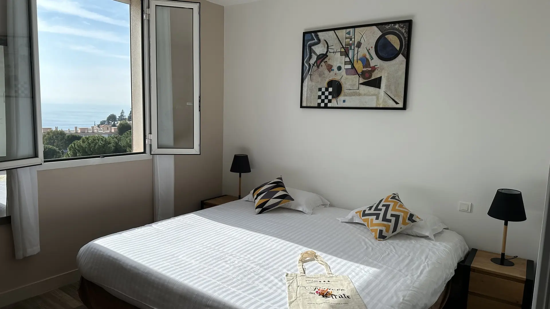 Chambre double vue mer