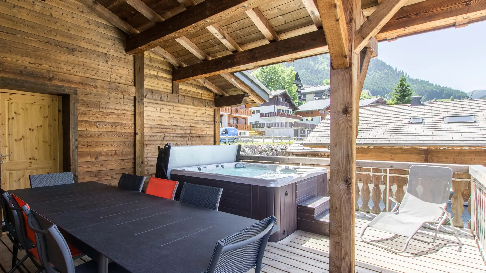 Terrasse couverte