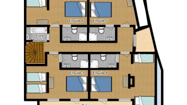 Plan du 2eétage