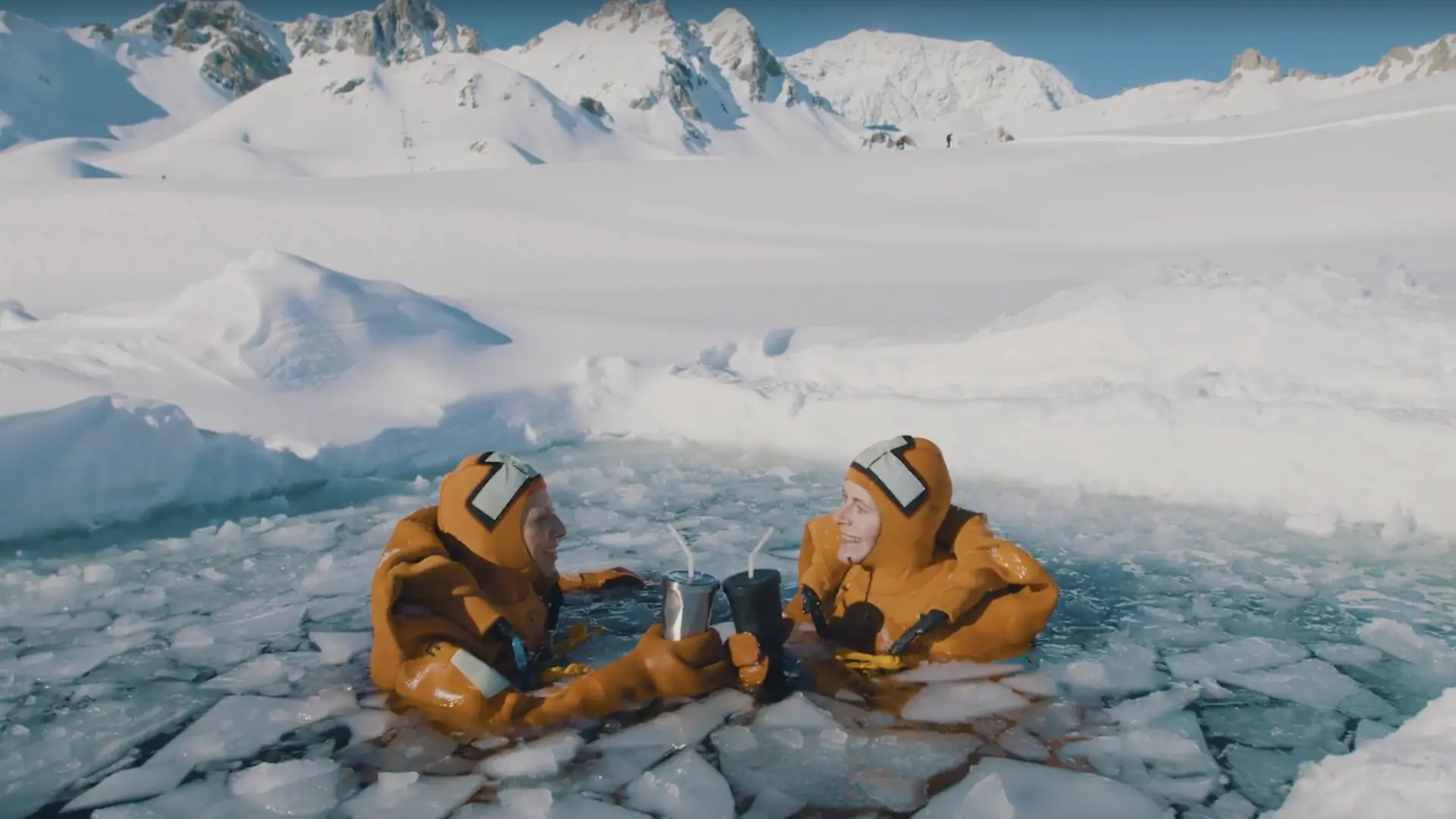 Ice floating- Evolution 2 - Val d'Isère