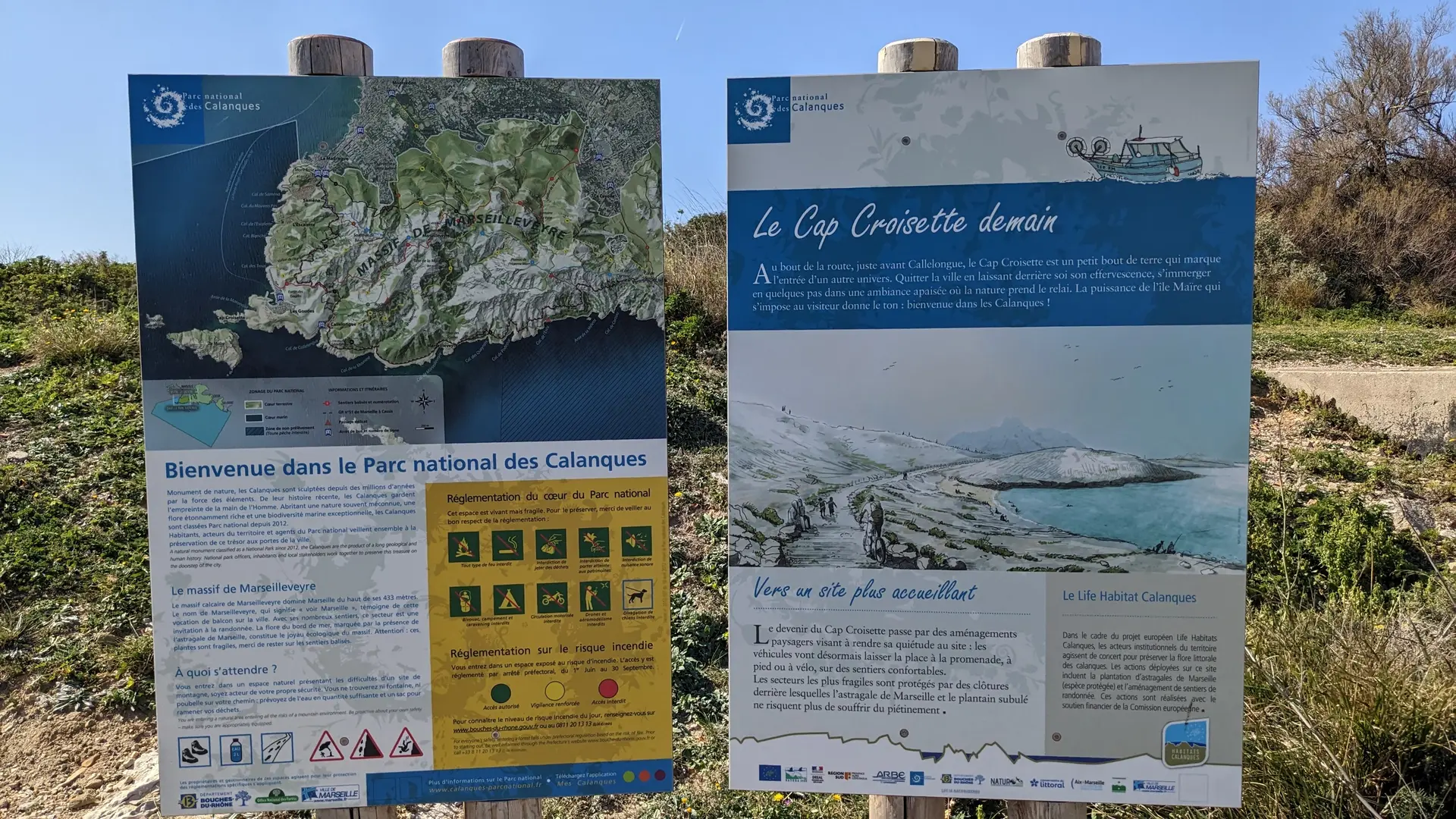 panneaux cap croisette