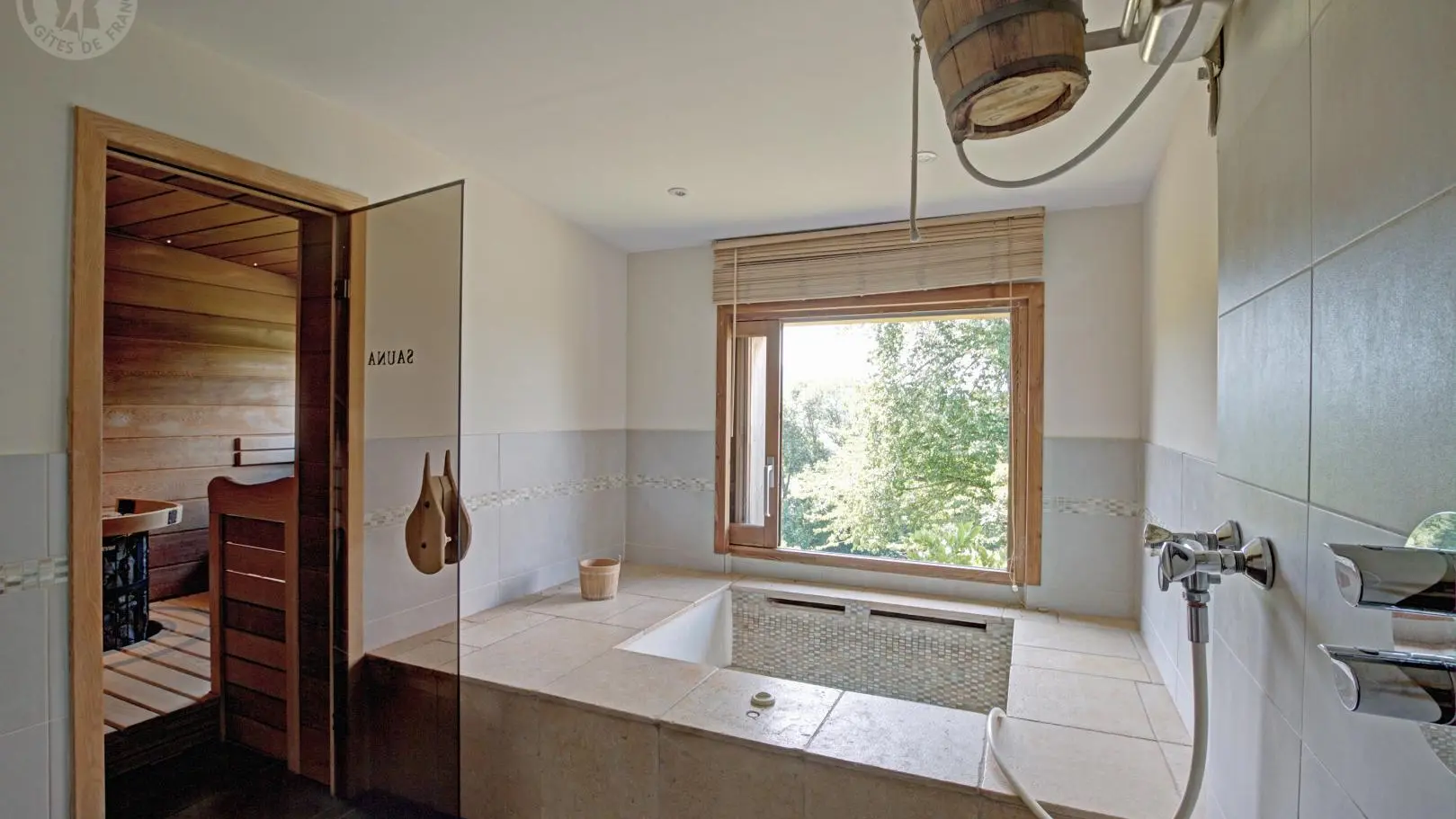 Le sauna et son bain romain