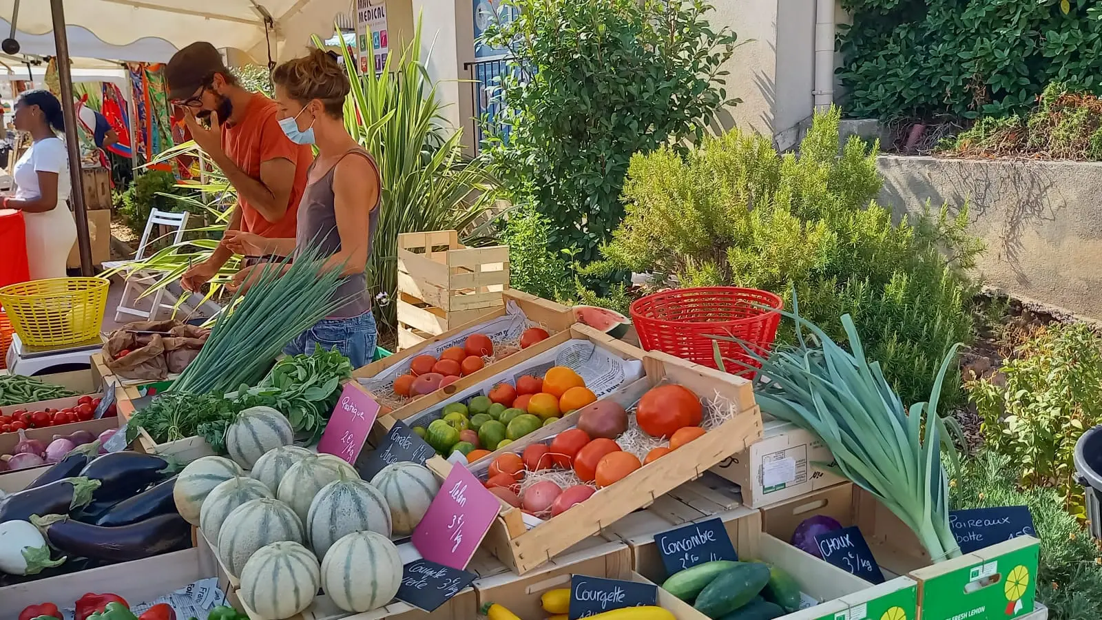 Stand marché Bouverie 2021