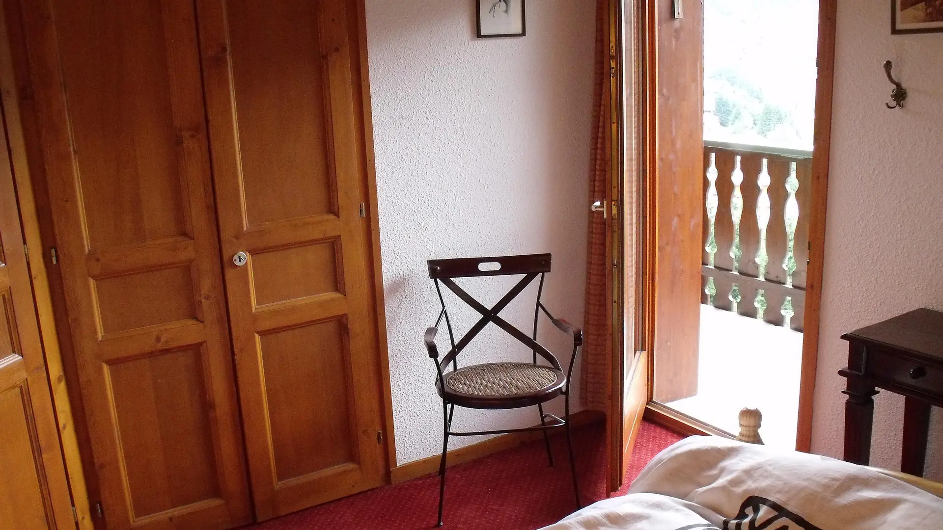Chambre avec balcon