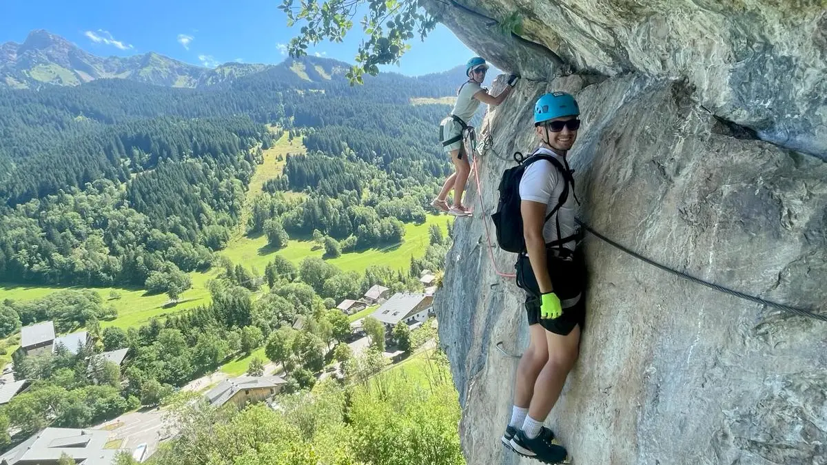 Activité via ferrata