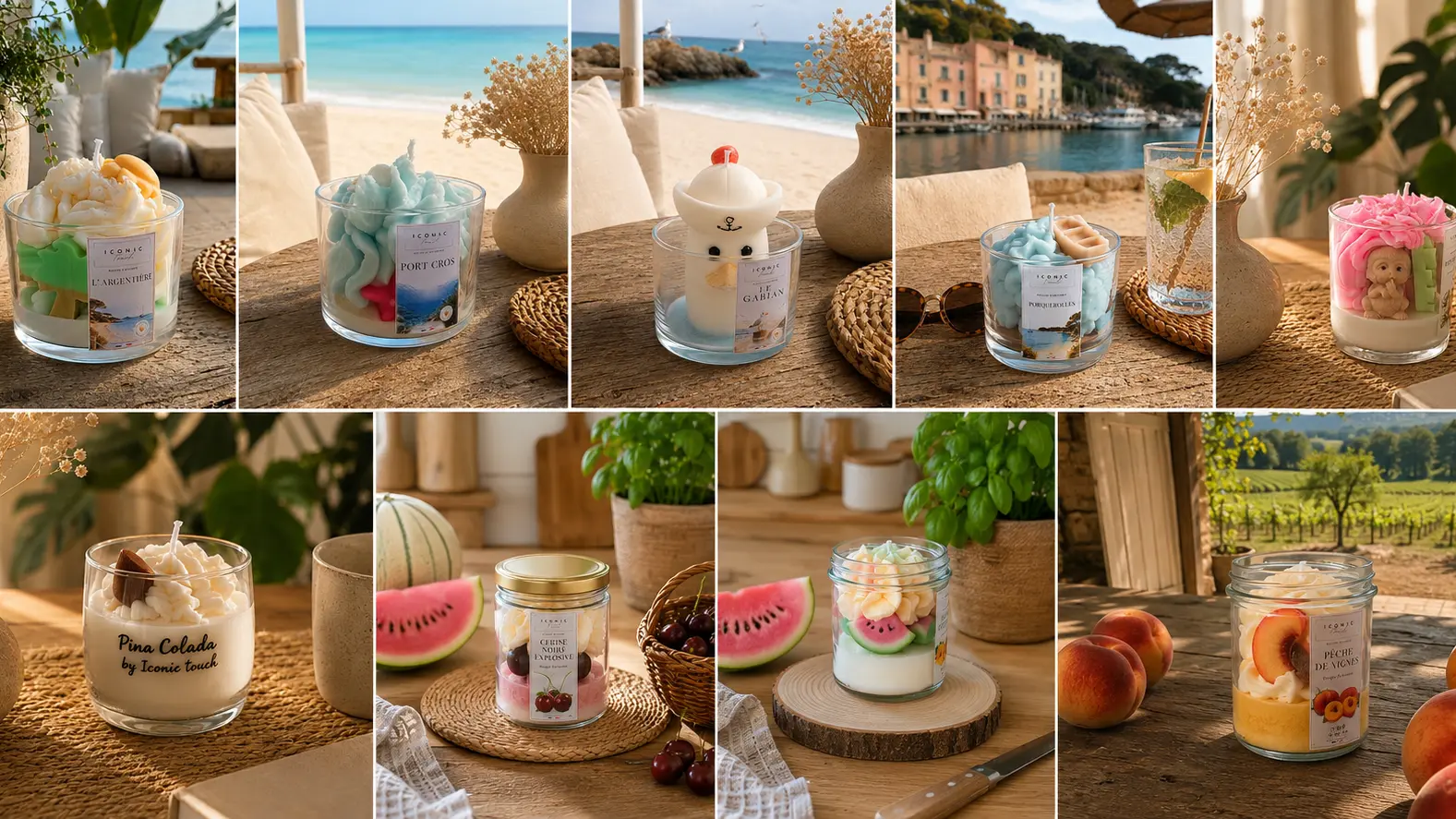 Iconic Touch - création de bougies parfumées à La Londe-les-Maures