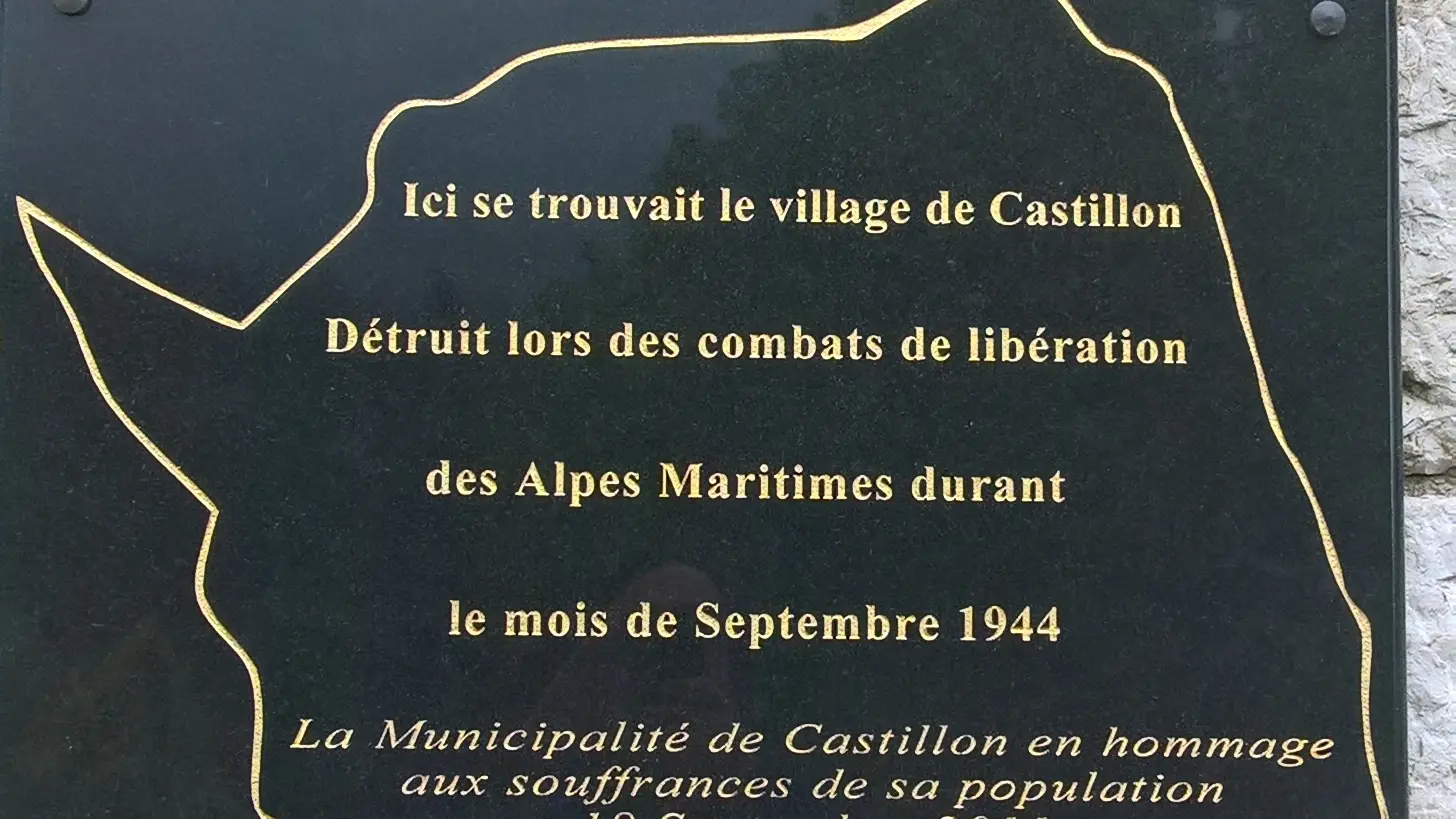 Plaque Commémorative église