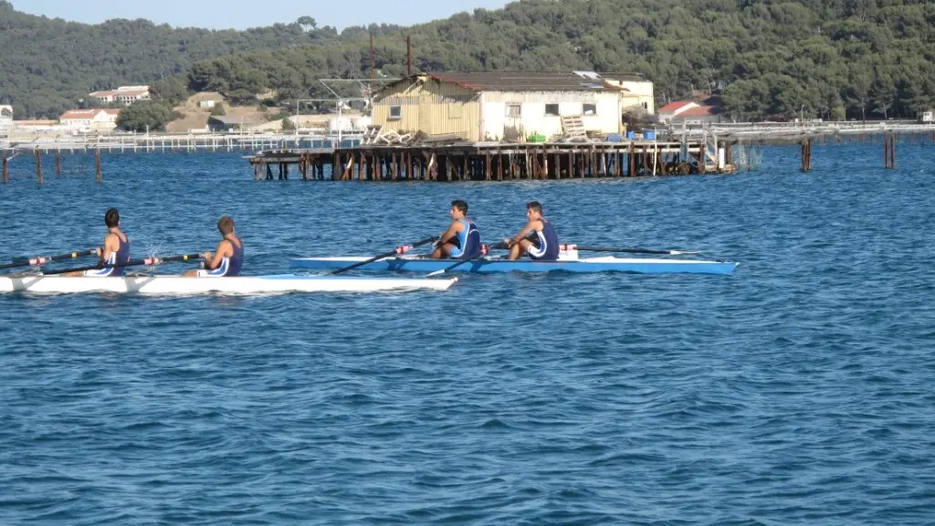 Aviron en Baie du Lazaret