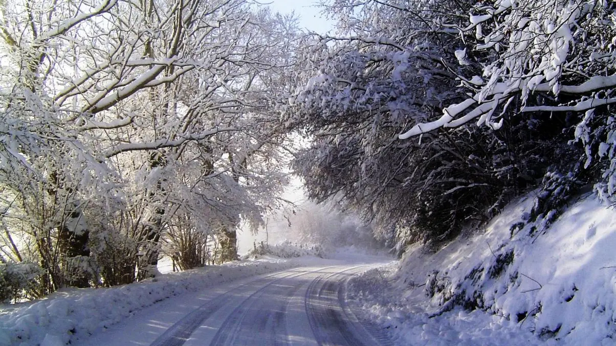Route accessible en hiver
