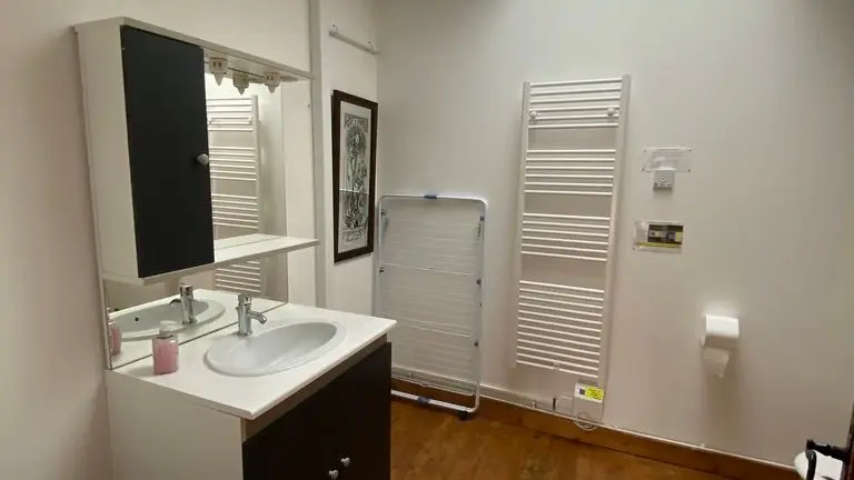 Salle d eau et wc à l étage