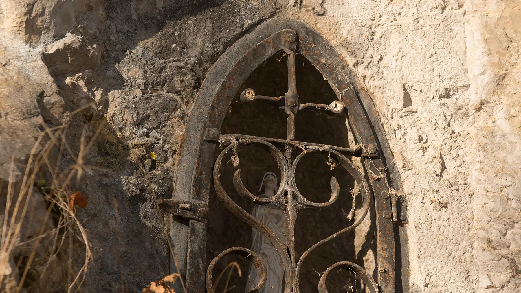 L'oratoire de la Grotte Notre Dame de Lourdes