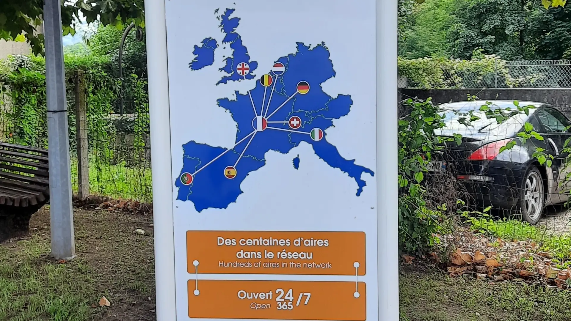 Aire de camping car Park à Brégnier-Cordon