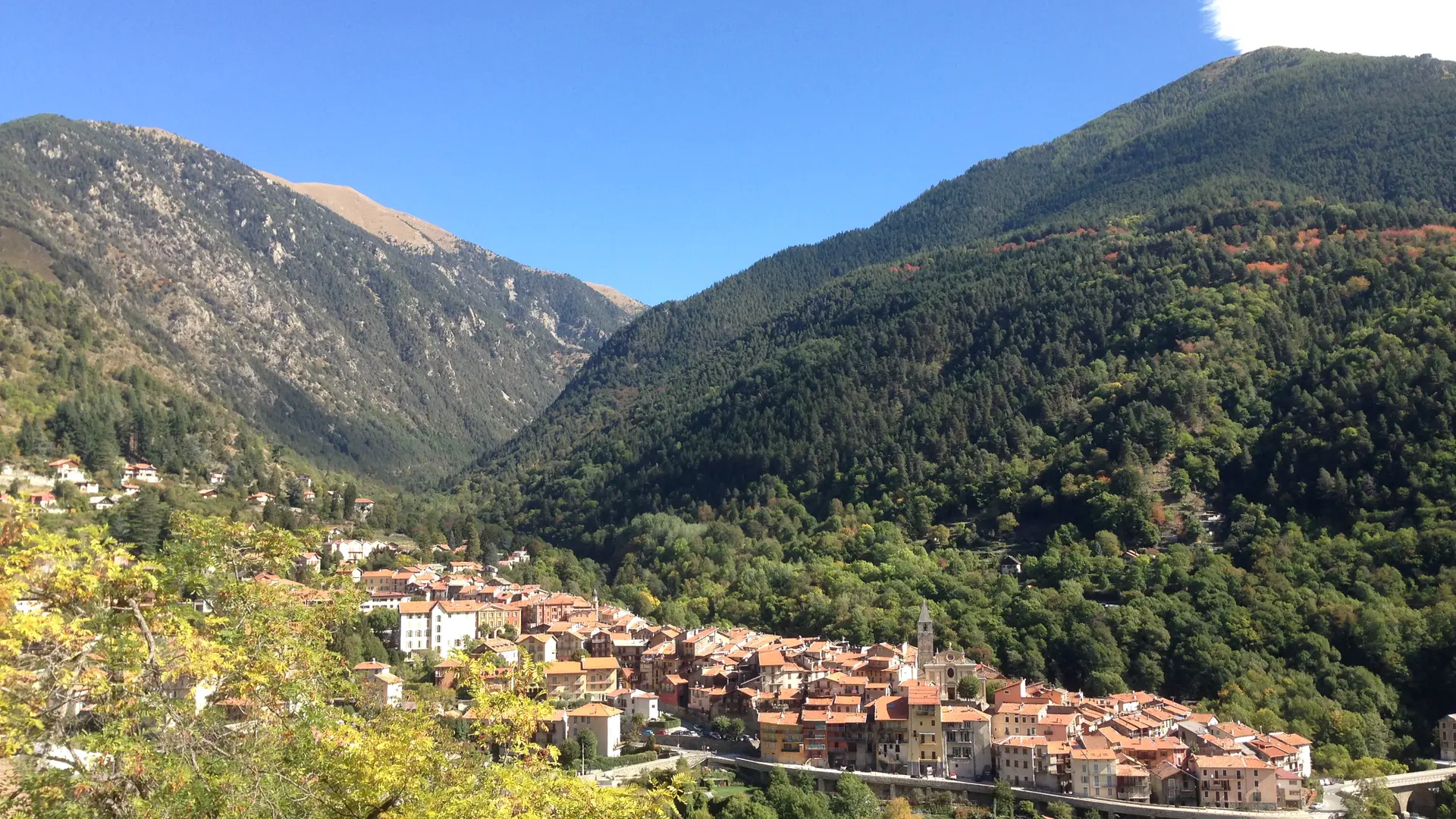 Le village de St-Martin-Vésubie