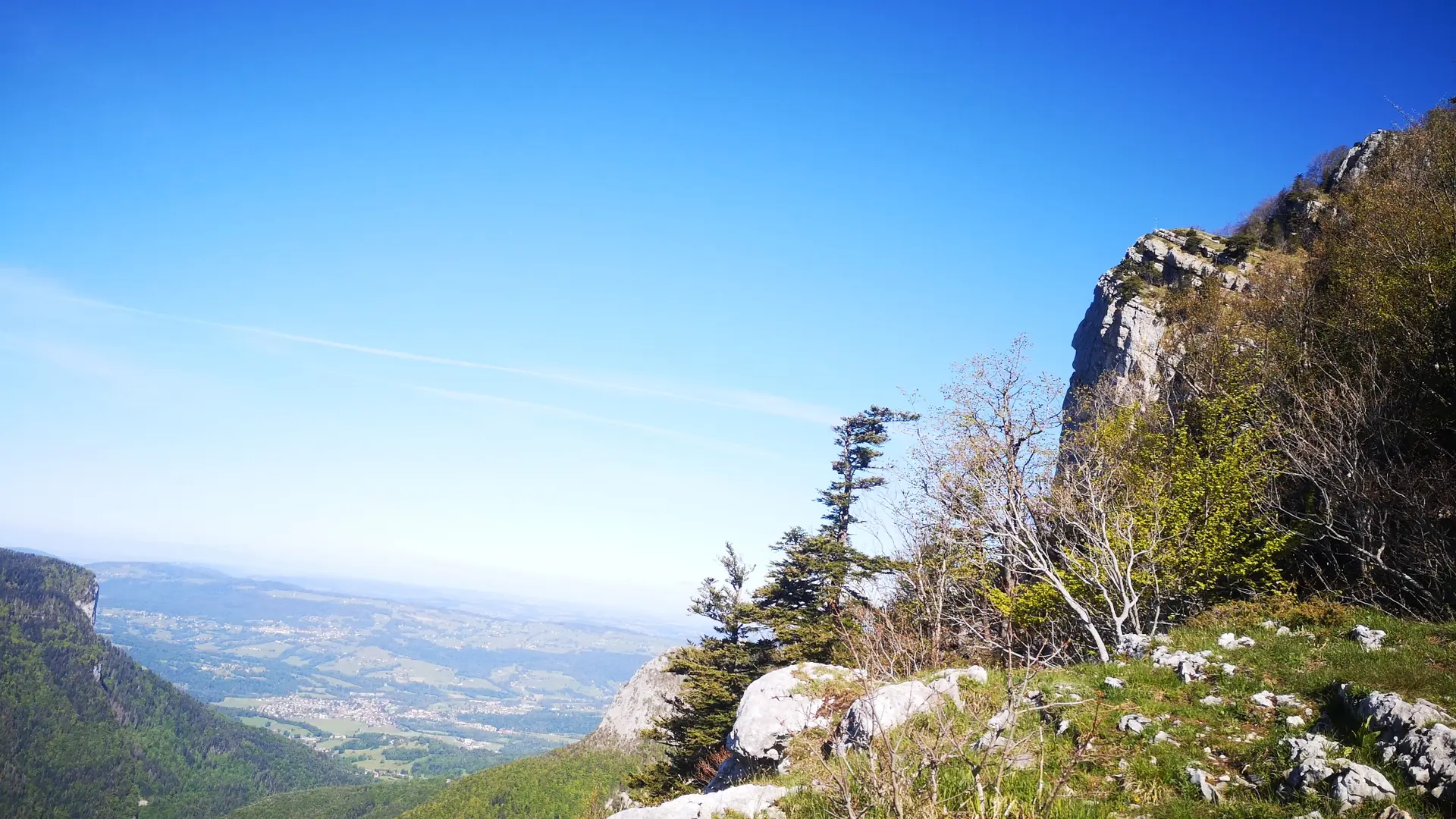 En montant à Roche Veyrand