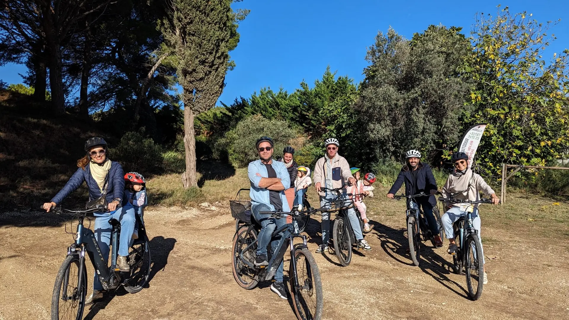 Panorama Outdoor à Aureille, accompagnateur de sortie vélo