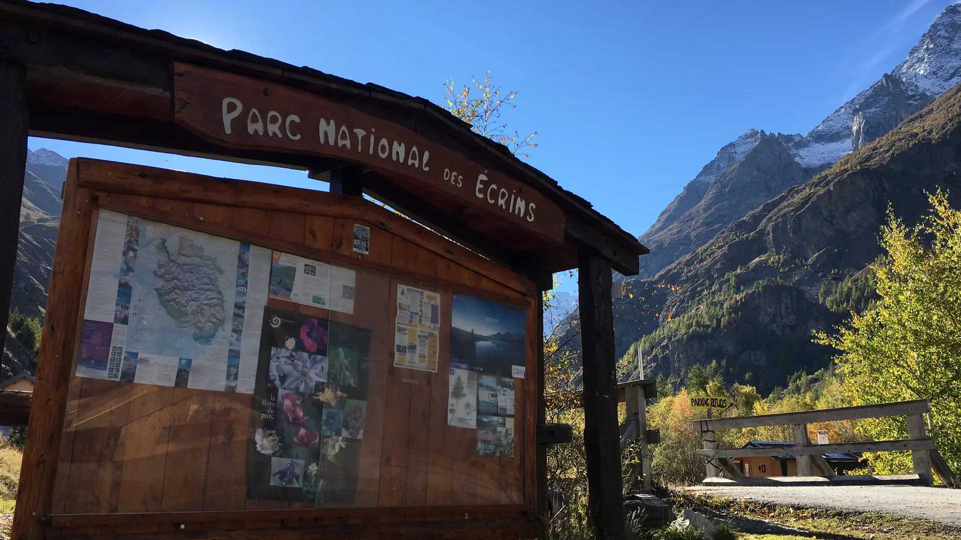 gîte à l'entrée du Parc National des Ecrins