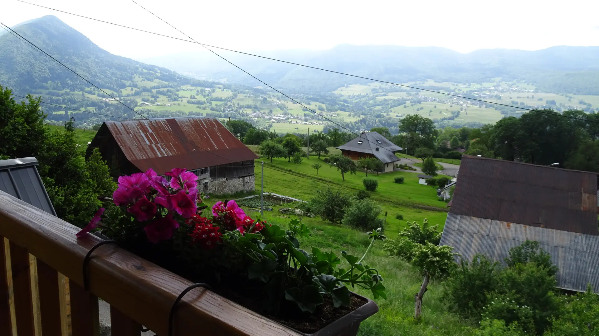 Lou Mansou vue du balcon