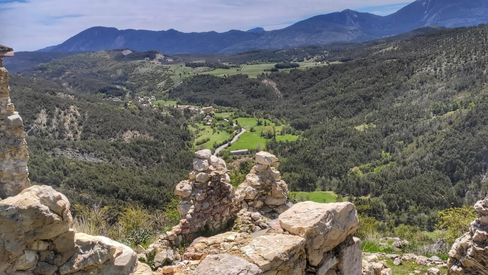 Vue depuis le hameau de Ville
