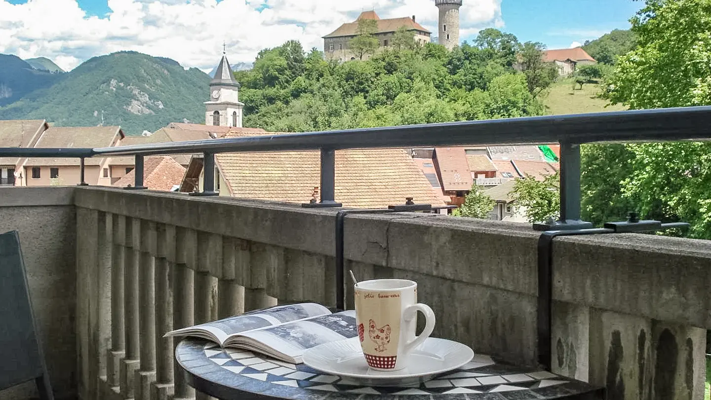 Vue depuis le balcon