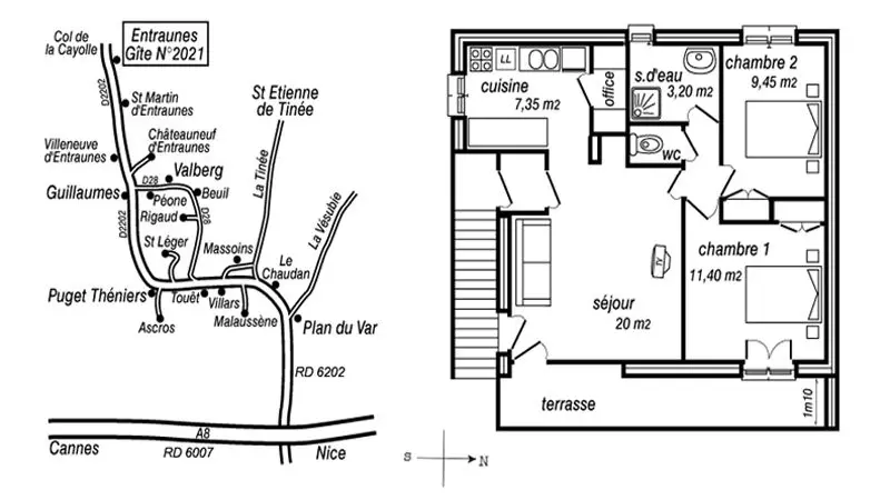 Gîte Ancolie-Plan-Entraunes-Gîtes de France des Alpes-Maritimes