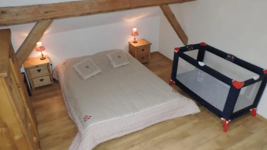 Chambre familiale à l'étage (en duplex)