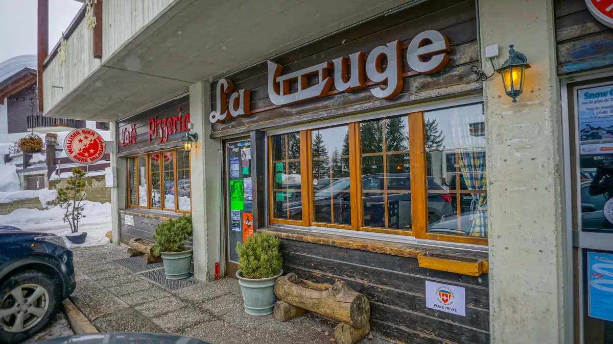 Extérieur Restaurant la Luge