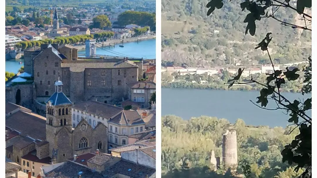 Balade en Ardèche sur les berges du Rhône (Tournon et Arras)