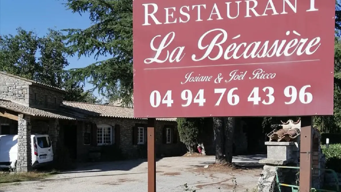 L'enseigne du restaurant