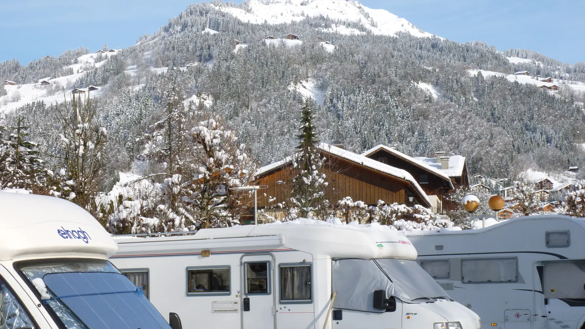 Camping l'Escale l'hiver