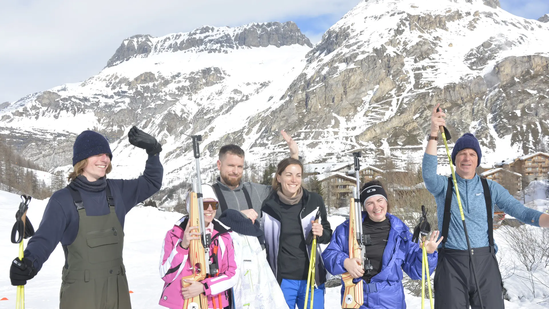 Ski de fond et biathlon avec Léna Arnaud_Val d'Isère
